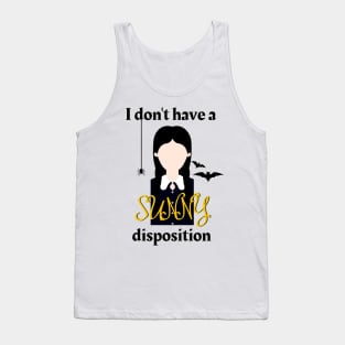 Sunny Disposition - Pulled - Addams Family Musical Tank Top